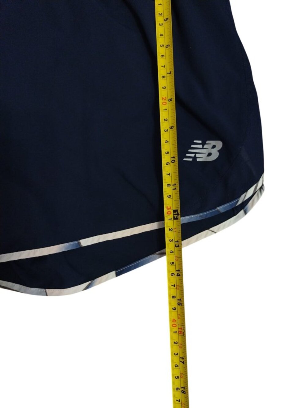 New Balance Womens Running Shorts Set Size S Abstract Print Lined Athletic. - Picture 8 of 8